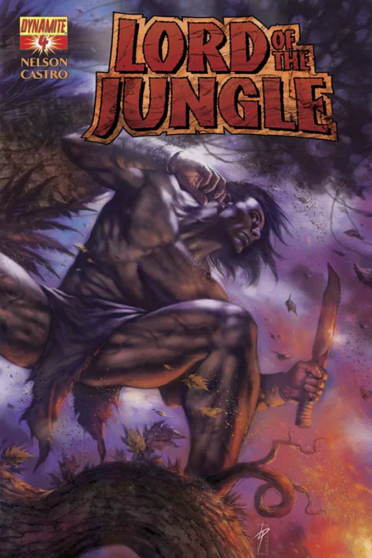 Comic lord of the jungle Image