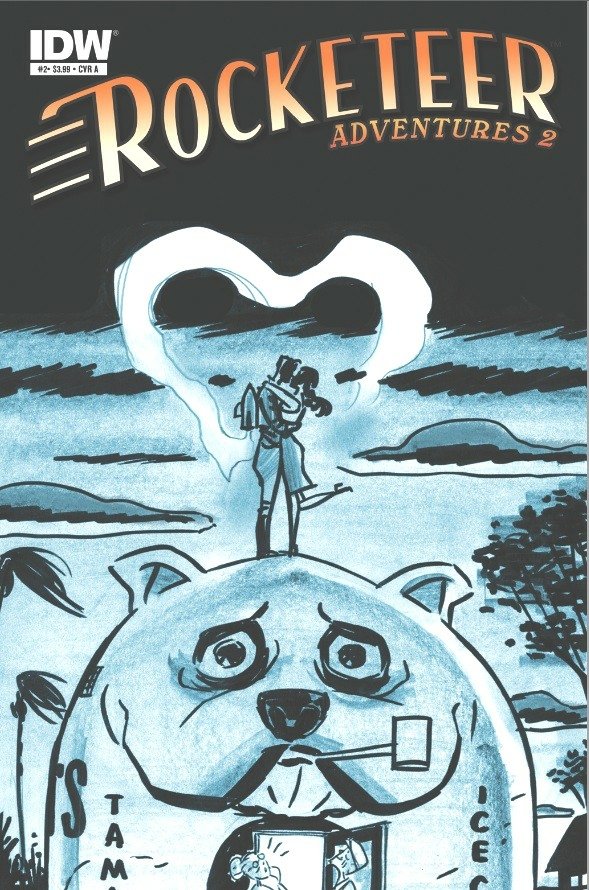 Download Comic Rocketeer Art