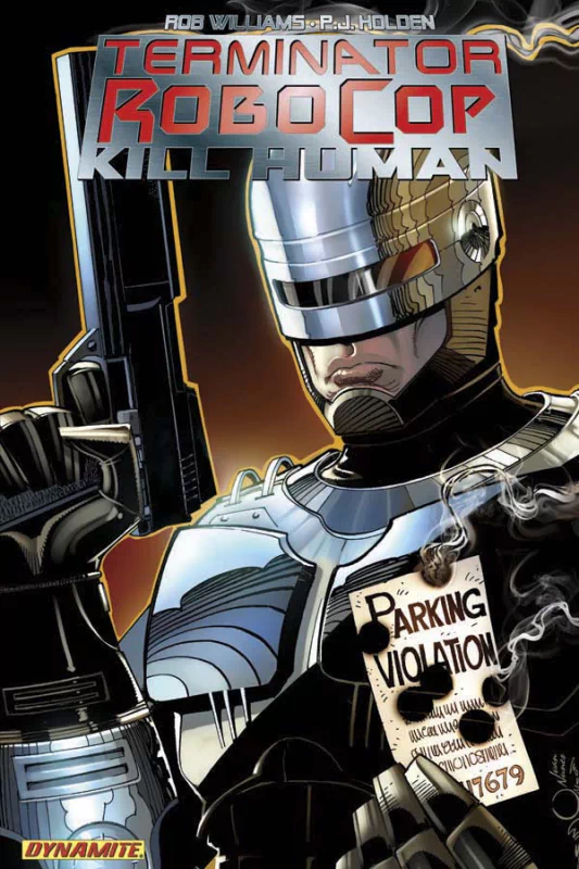 Comic terminator robocop Image