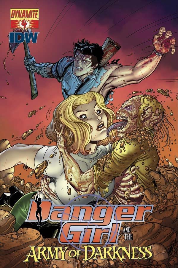 Download Comic Danger Girl And The Army Of Darkness Art