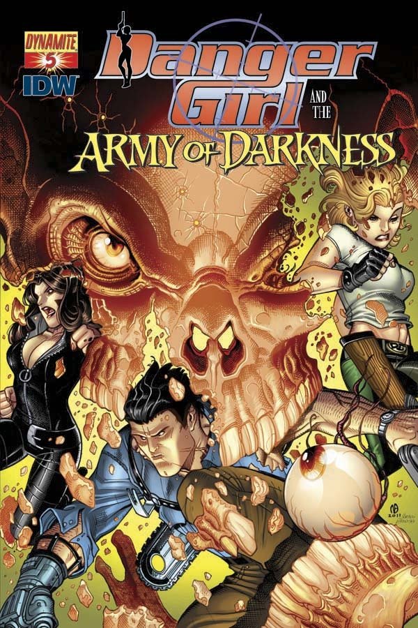 Download Comic Danger Girl And The Army Of Darkness Art