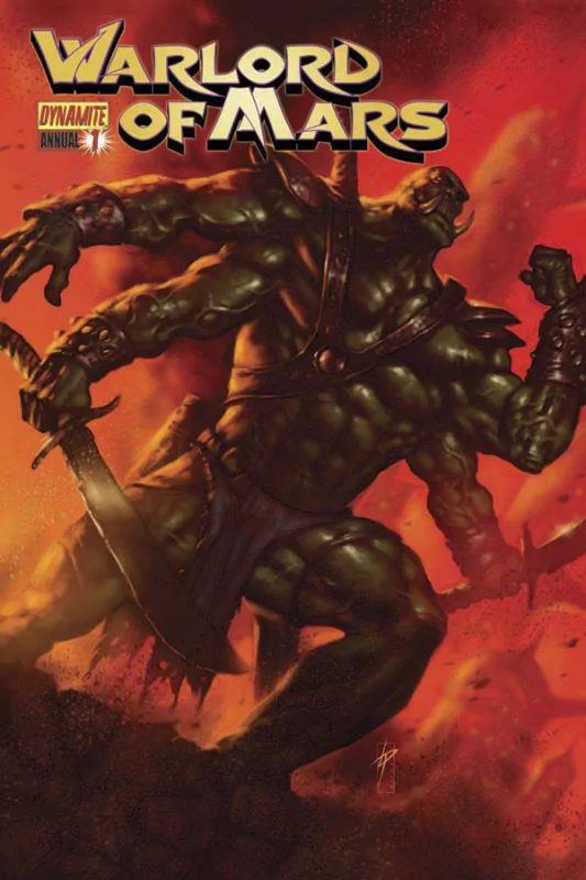 Comic warlords of mars Image