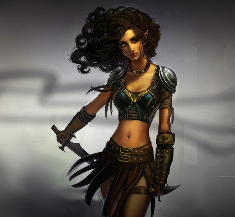 Download Fantasy Woman Warrior Art