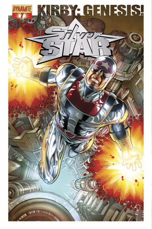Comic silver star Image