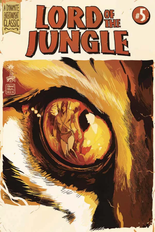 Comic lord of the jungle Image