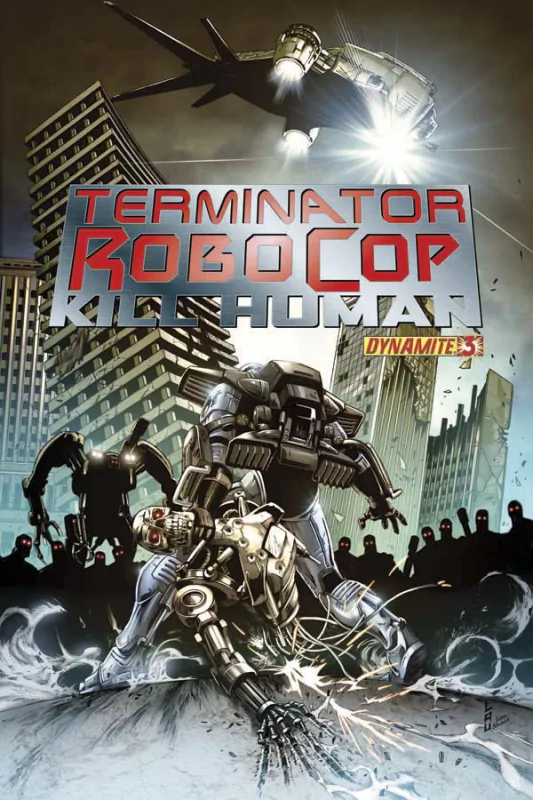 Comic terminator robocop Image
