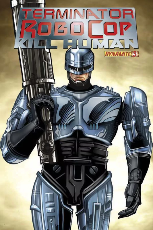 Comic terminator robocop Image