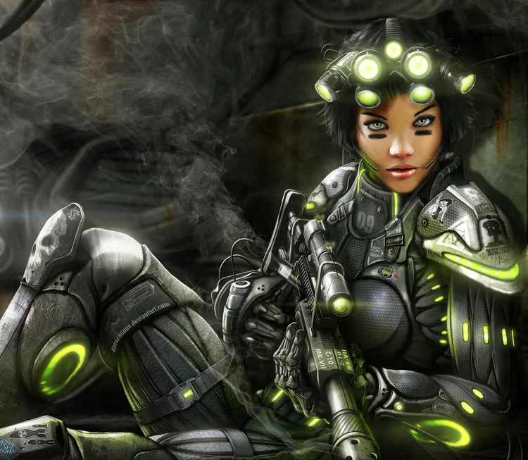  TERRAN GHOST by VonSchlippe