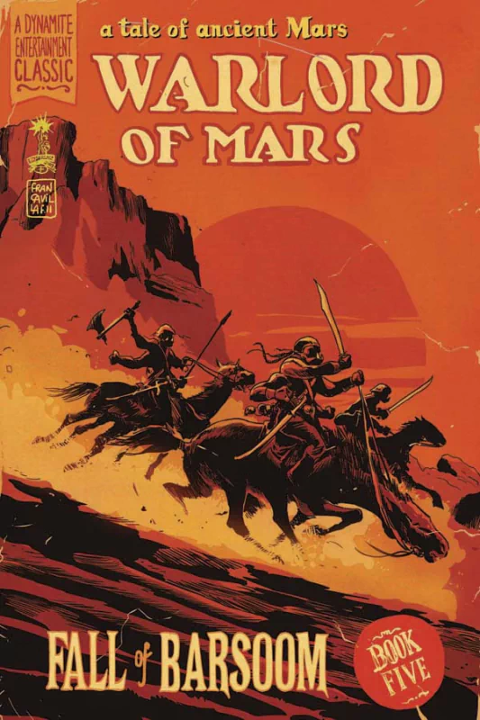 Comic warlords of mars Image