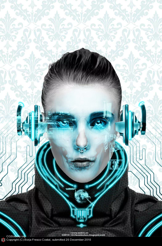  Electric Blue by Borja Fresco Costal