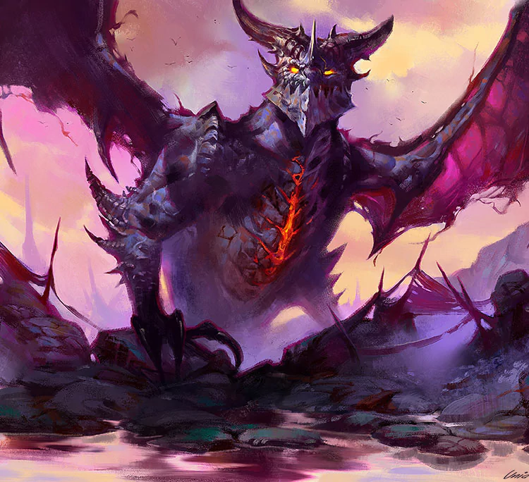  DEATHWING THE DESTROYER by Patrik Hjelm(UnidColor)
