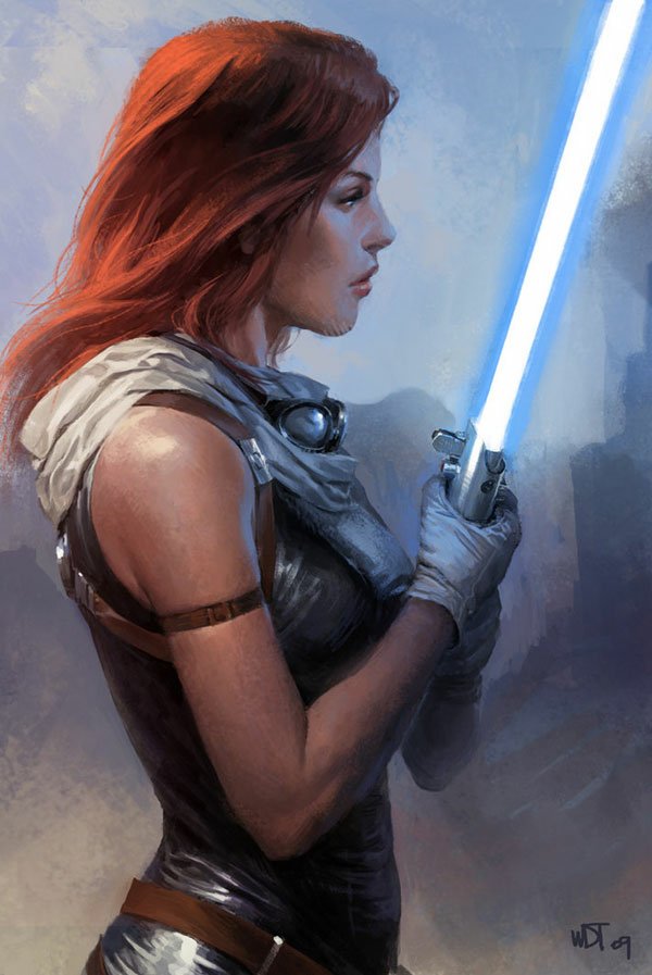 MARA JADE SKYWALKER Art ID 33999 Art Abyss
