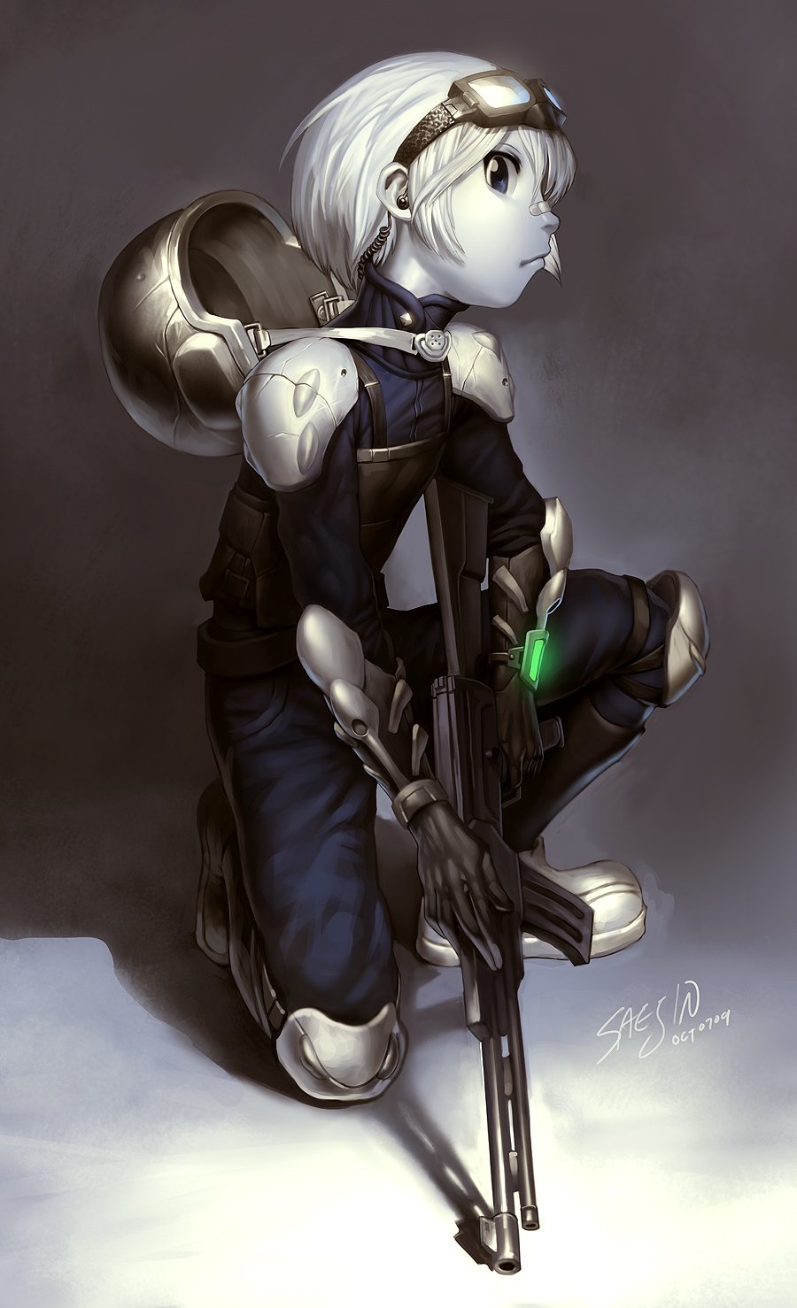 Download Sci Fi Woman Warrior Art