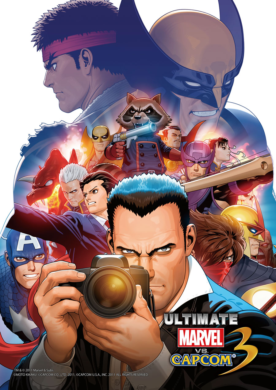 Poster Art 3 ~ Ultimate Marvel Vs Capcom 3 by Shinkiro