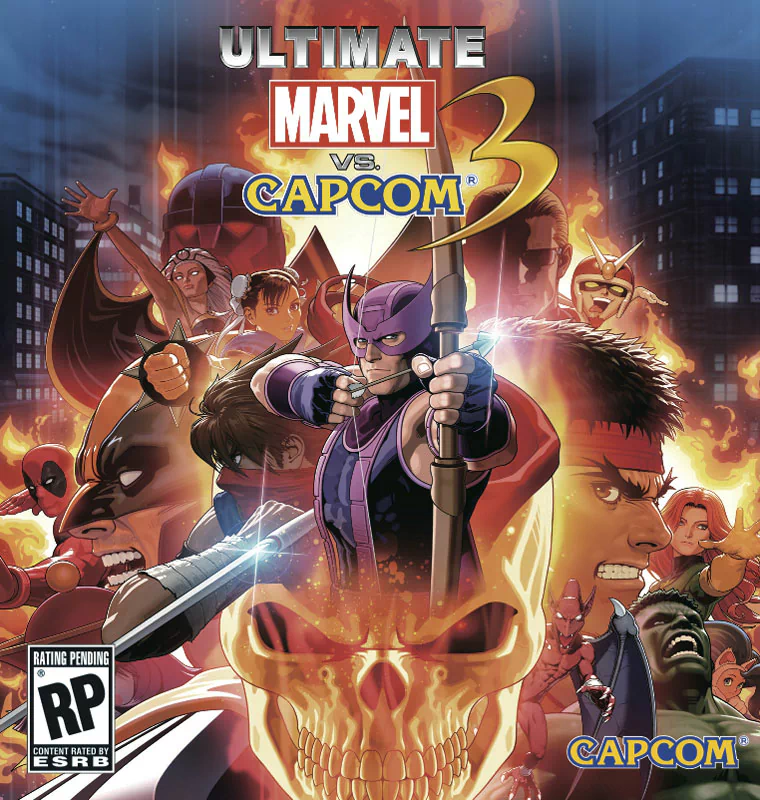  Boxart ~ Ultimate Marvel Vs Capcom 3 by Shinkiro