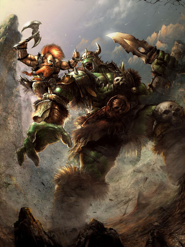 ORK AND DWARF PRFF by Nestor Ossandon(N-ossandon-Nezt)