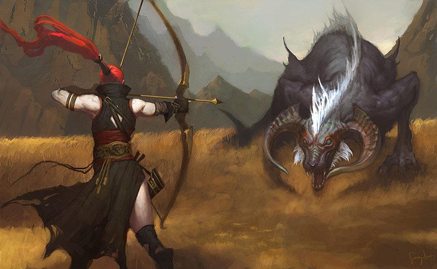 Download Fantasy Woman Warrior Art