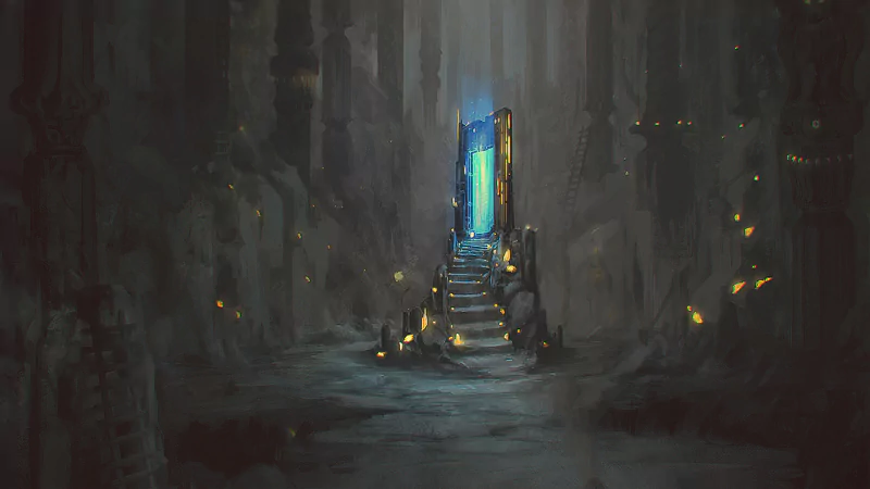  BLUE GATE by LAKEHURWITZ