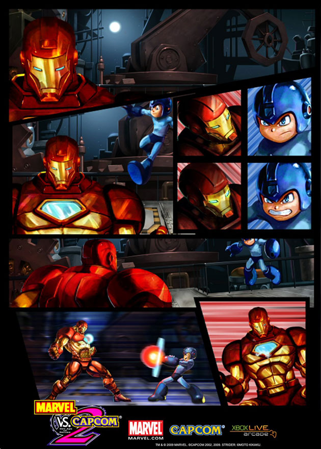 Comic Poster Art  2 ~ Marvel Vs Capcom 2 by Joe Vriens
