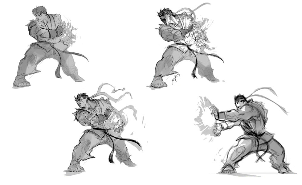 Ryu 3 ~ Marvel Vs Capcom 2 by Joe Vriens