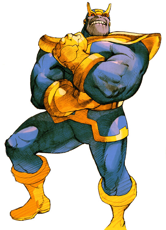 Thanos ~ Marvel Vs Capcom 2 by Bengus (CRMK)