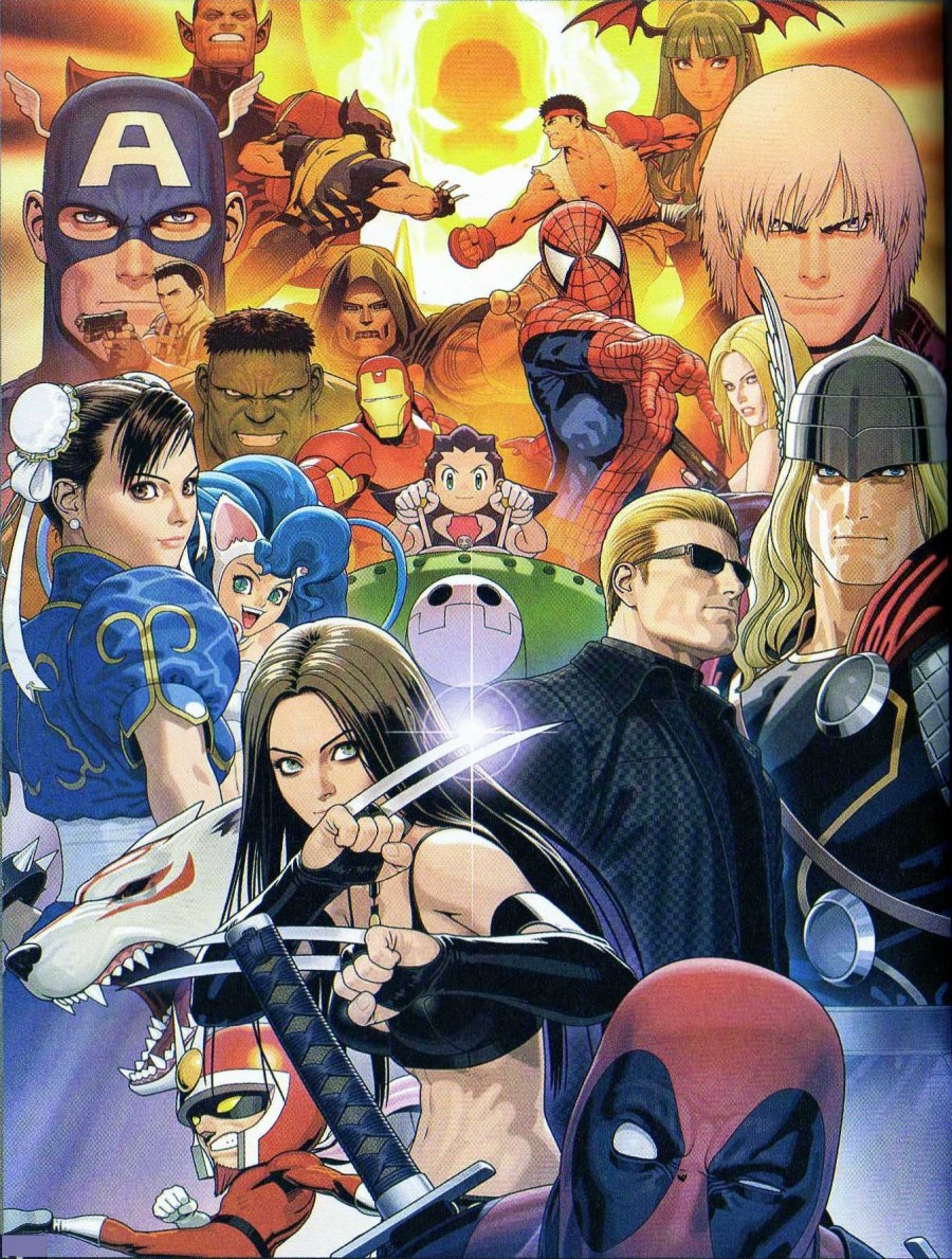 Poster Art 5 ~ Marvel Vs Capcom 3 by Shinkiro