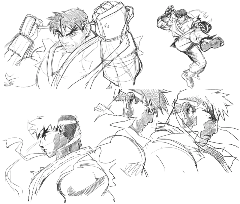  Ryu 4 ~ Marvel Vs Capcom 2 by Joe Vriens