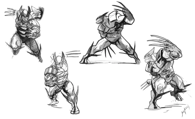  Wolverine 2 ~ Marvel Vs Capcom 2 by Joe Vriens