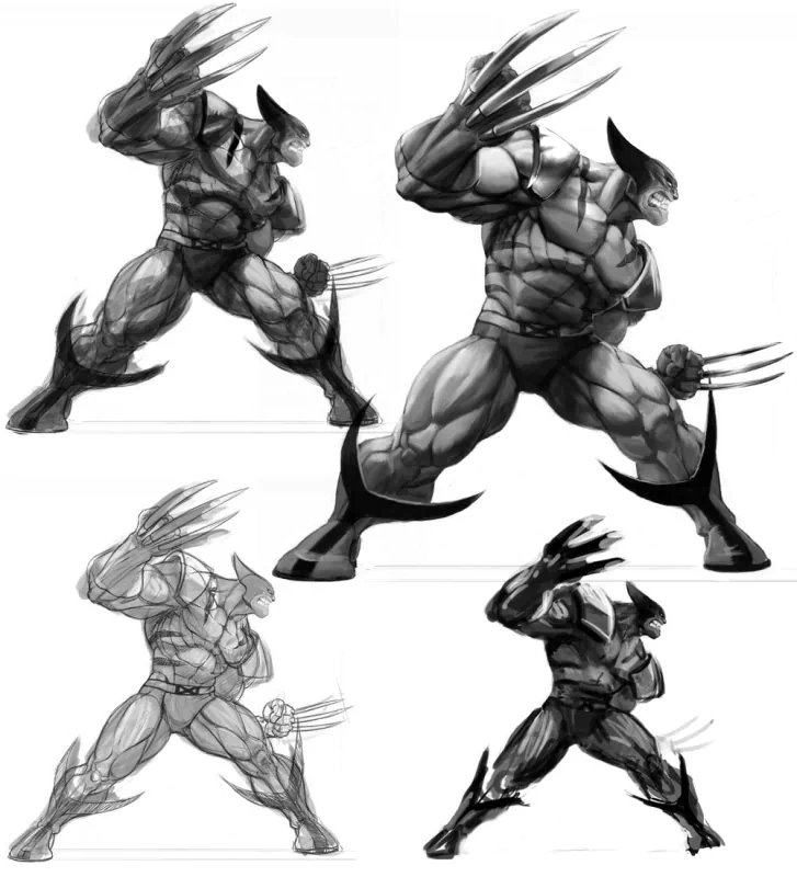  Wolverine 5 ~ Marvel Vs Capcom 2 by Joe Vriens