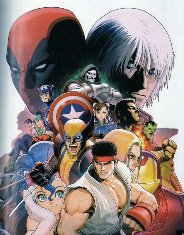  Poster Art 2 ~ Marvel Vs Capcom 3 by Shinkiro