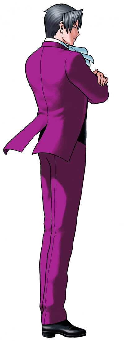 thumbnail image 2 of Phoenix Wright Ace Attorney Miles Edgeworth Limited Edition Enamel Pin – Collectible 2 of 6