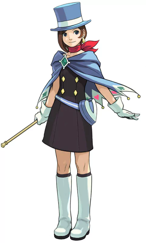  Trucy Wright ~ Ace Attorney Apollo Justice by Tatsurou Iwamoto