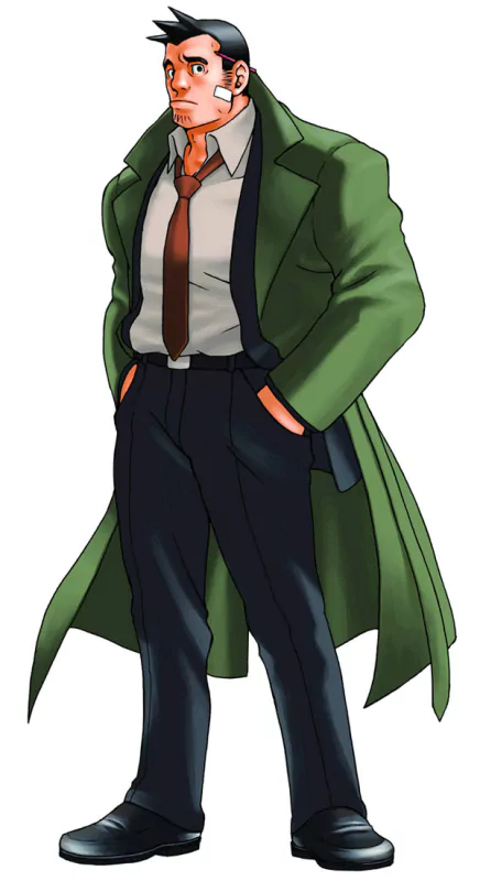  Dick Gumshoe ~ Phoenix Wright Ace Attorney by Tatsurou Iwamoto