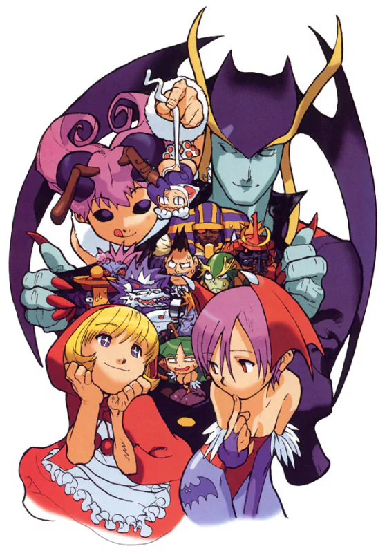  Poster Art 3 ~ Darkstalkers by Daigo Ikeno