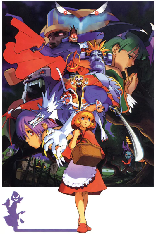  Poster Art 4 ~ Darkstalkers by Bengus (CRMK)