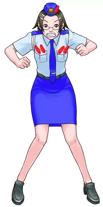  Maggey Byrde ~ Ace Attorney Phoenix Wright Justice For All by Tatsurou Iwamoto