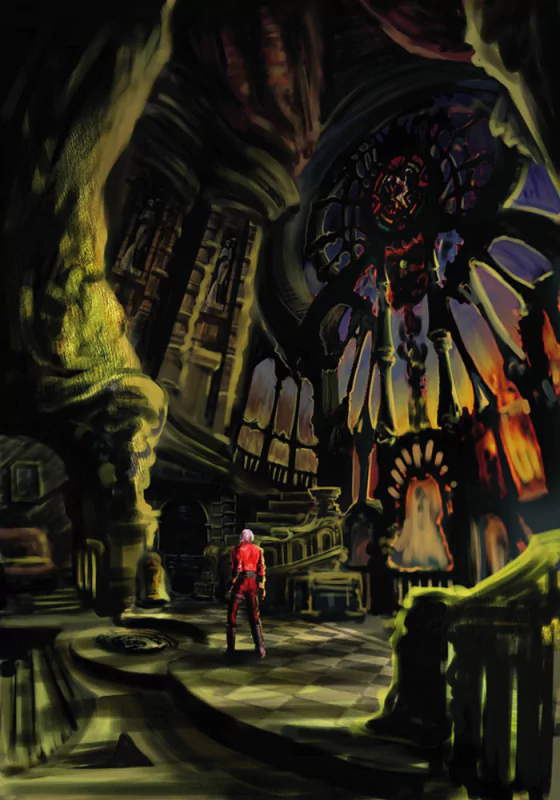  Castle Concept ~ Devil May Cry by Makoto Tsuchibayashi