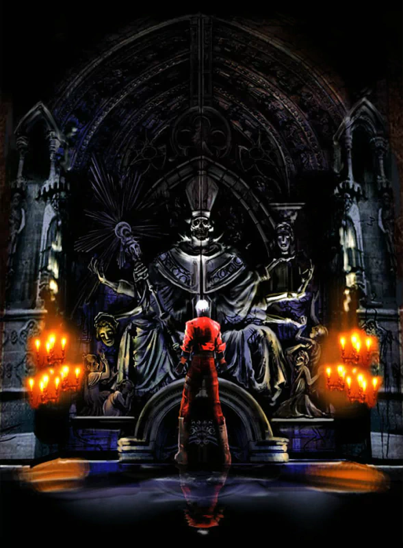  Castle Concept 2 ~ Devil May Cry by Makoto Tsuchibayashi