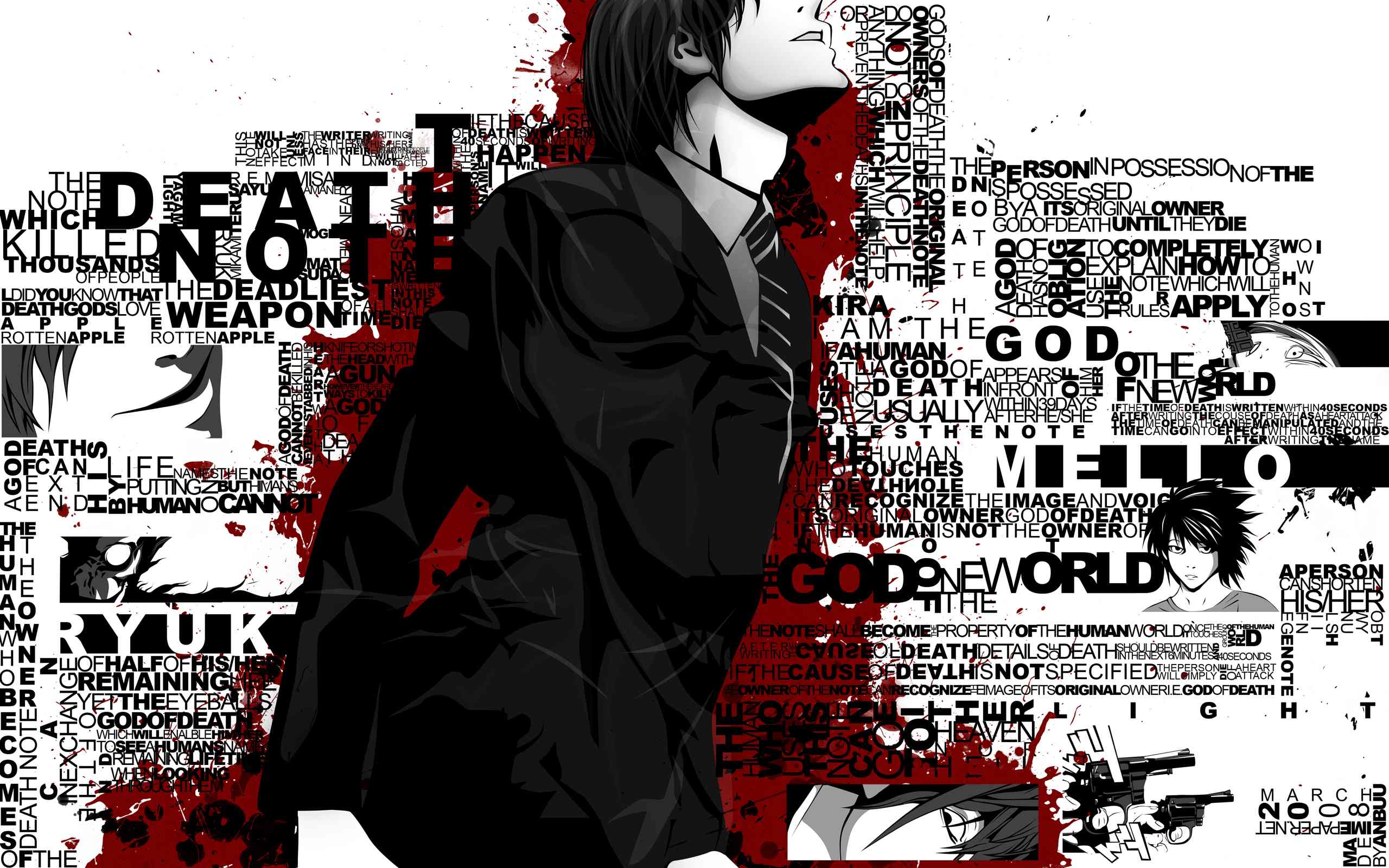 Anime Death Note Art