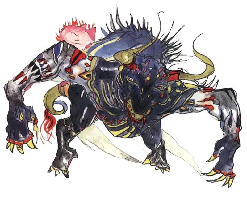  Byblos ~ Final Fantasy V by Yoshitaka Amano