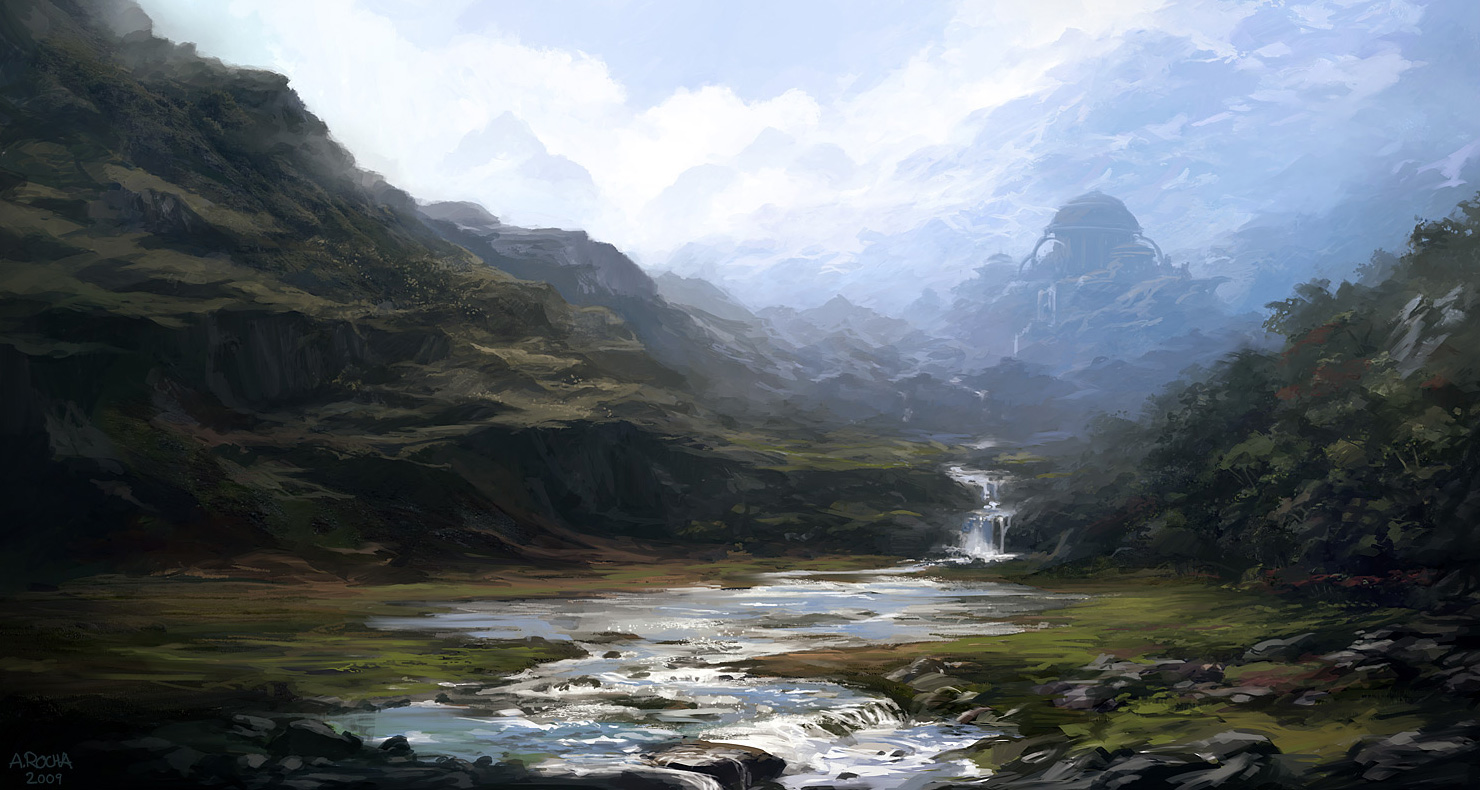 the-waterfall  by Peter Nicolai Arbo