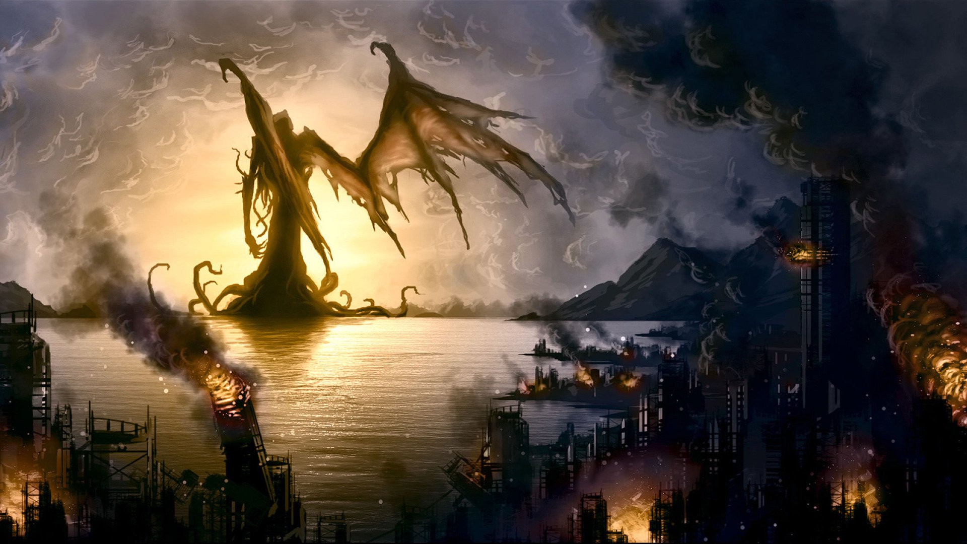 Download Fantasy Cthulhu Art