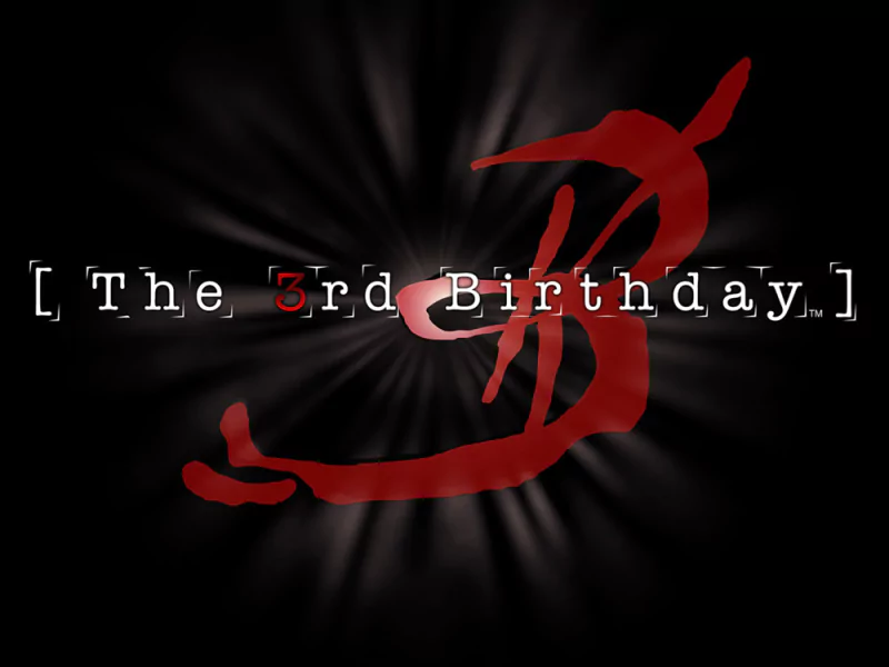  Logo - Black ~ The 3rd Birthday