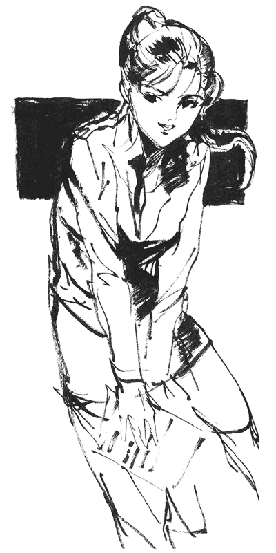  Mei Ling Sketch 2 ~ Metal Gear Solid by Yoji Shinkawa
