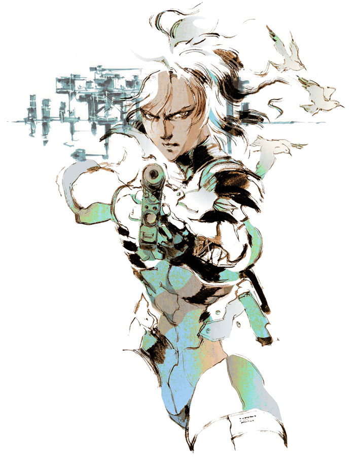 Raiden 3 ~ Metal Gear Solid 2 by Yoji Shinkawa