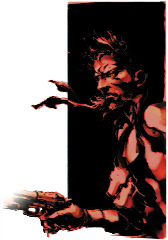  Solid Snake 6 ~ Metal Gear Solid 2 by Yoji Shinkawa