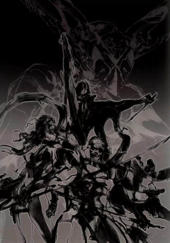  Poster Art 3 ~ Metal Gear Solid 2 by Yoji Shinkawa