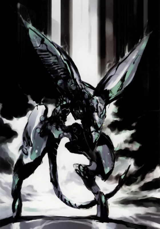  Ray 3 ~ Metal Gear Solid 2 by Yoji Shinkawa