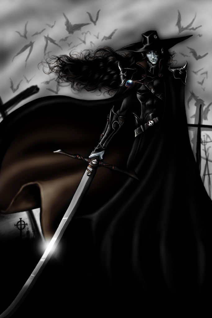 Anime Vampire Hunter D Art by kheelan