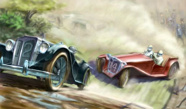 vehicle racing Image